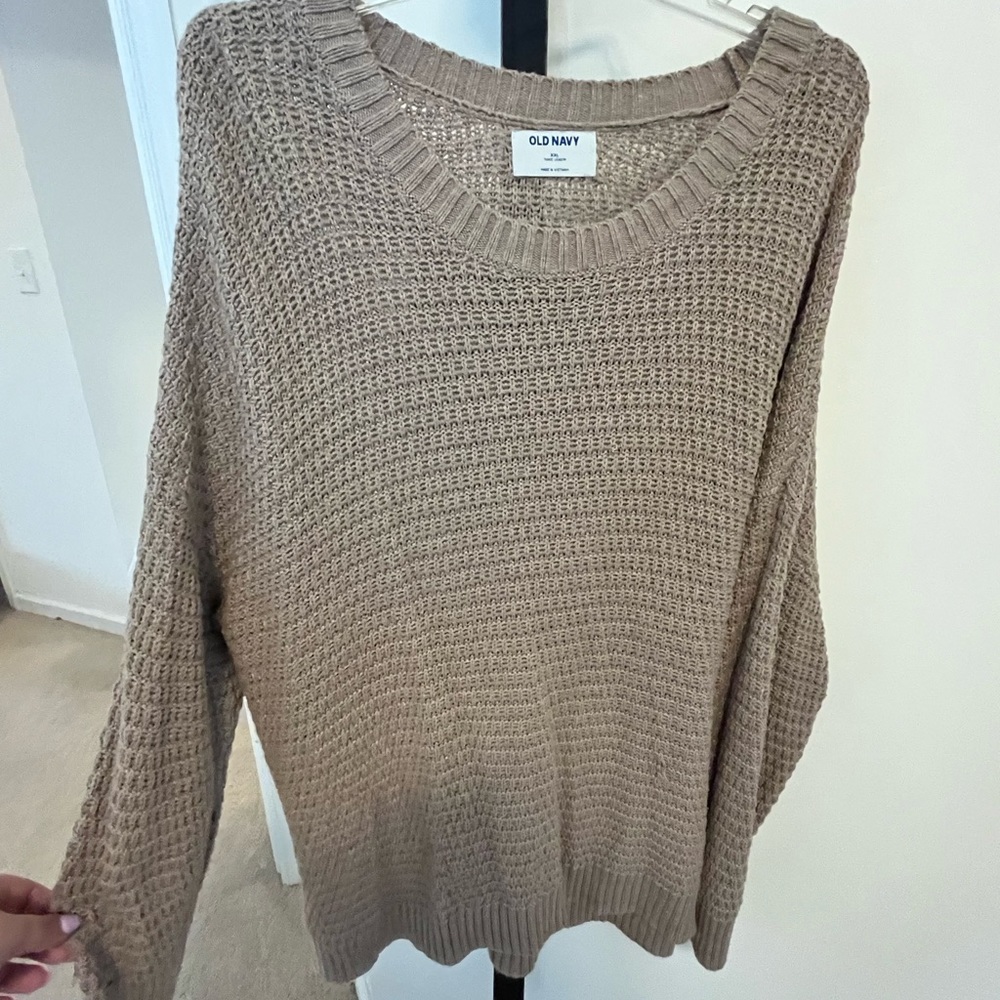 Brown Oversized Sweater